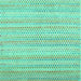 Square Machine Washable Abstract Turquoise Contemporary Area Rugs, wshcon2540turq