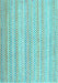 Abstract Light Blue Contemporary Rug, con2540lblu