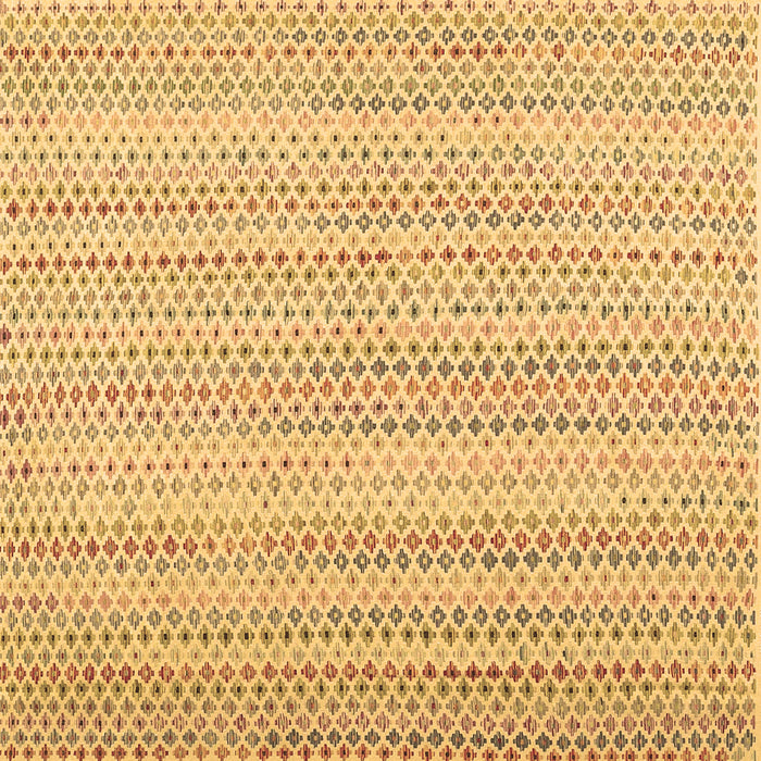 Square Machine Washable Abstract Brown Contemporary Rug, wshcon2540brn