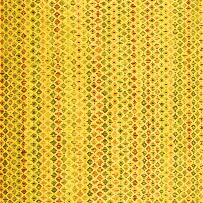 Abstract Yellow Contemporary Rug, con2540yw