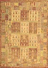 Southwestern Brown Country Rug, con2541brn