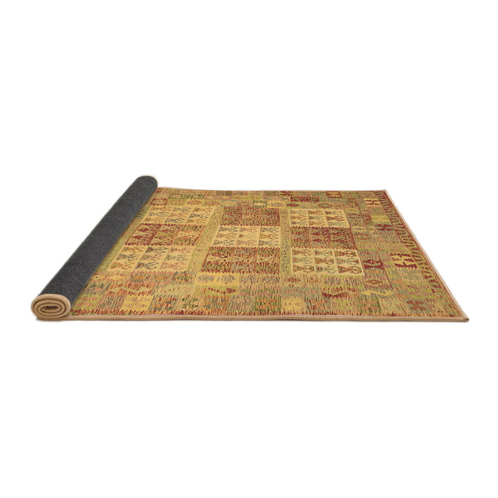 Sideview of Southwestern Brown Country Rug, con2541brn