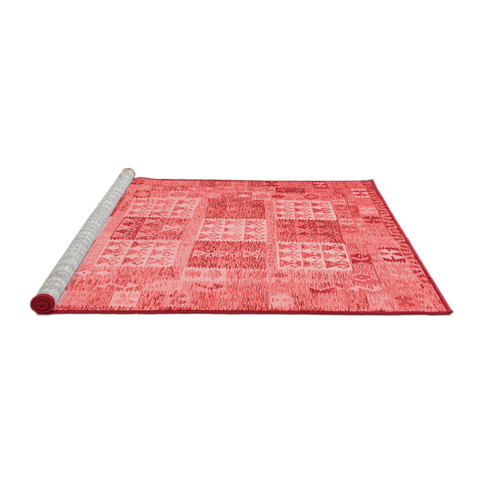 Country Red Washable Rugs