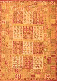 Southwestern Orange Country Rug, con2541org