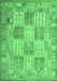 Southwestern Emerald Green Country Rug, con2541emgrn