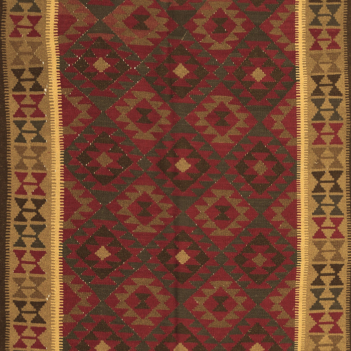 Oriental Brown Traditional Rug, con2542brn