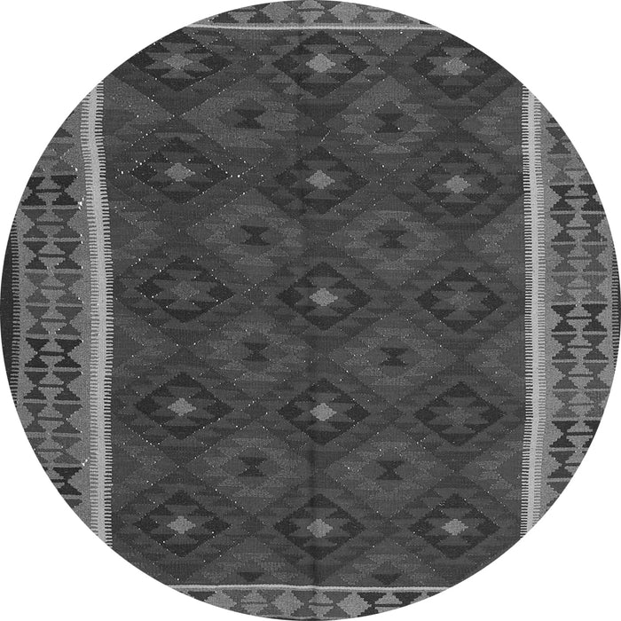 Machine Washable Oriental Gray Traditional Rug, wshcon2542gry