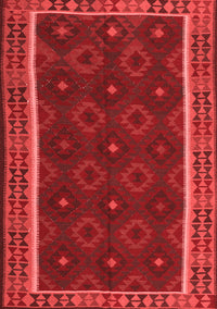 Oriental Red Traditional Rug, con2542red