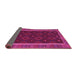 Sideview of Oriental Pink Traditional Rug, con2542pnk