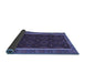 Sideview of Oriental Blue Traditional Rug, con2542blu