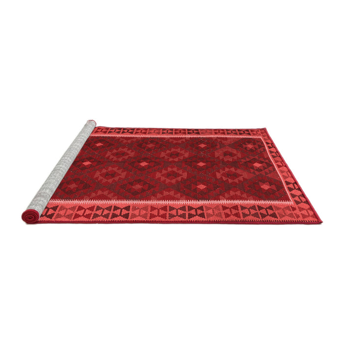 Traditional Red Washable Rugs