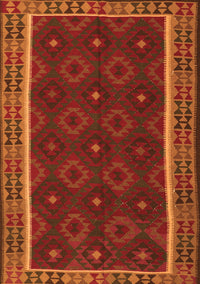 Oriental Orange Traditional Rug, con2542org