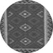 Square Oriental Gray Traditional Rug, con2543gry