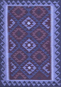 Oriental Blue Traditional Rug, con2543blu