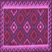 Square Oriental Purple Traditional Rug, con2543pur