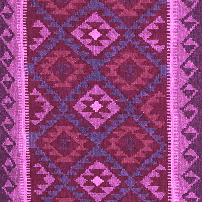 Machine Washable Oriental Purple Traditional Area Rugs, wshcon2543pur