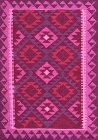 Oriental Pink Traditional Rug, con2543pnk