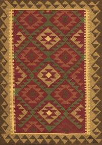 Oriental Brown Traditional Rug, con2543brn