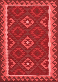 Oriental Red Traditional Rug, con2543red