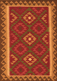 Oriental Orange Traditional Rug, con2543org