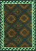 Machine Washable Oriental Turquoise Traditional Area Rugs, wshcon2544turq