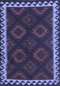 Oriental Blue Traditional Rug, con2544blu