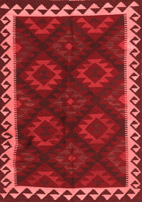 Oriental Red Traditional Rug, con2544red