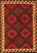 Serging Thickness of Machine Washable Oriental Orange Traditional Area Rugs, wshcon2544org