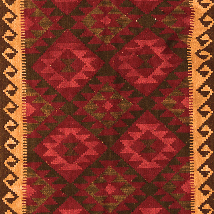 Oriental Orange Traditional Rug, con2544org