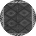 Square Oriental Gray Traditional Rug, con2544gry