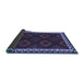 Sideview of Oriental Blue Traditional Rug, con2544blu
