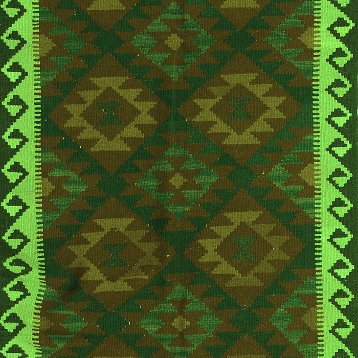 Oriental Green Traditional Rug, con2544grn