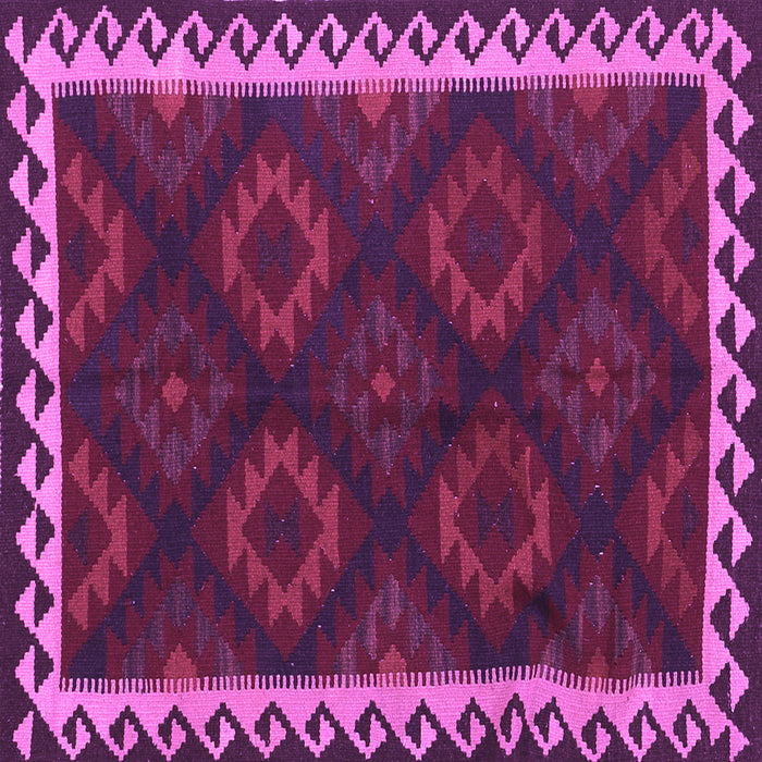Square Oriental Purple Traditional Rug, con2544pur