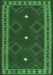 Oriental Emerald Green Traditional Rug, con2545emgrn