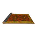 Sideview of Oriental Yellow Traditional Rug, con2545yw