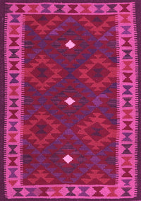 Oriental Pink Traditional Rug, con2545pnk