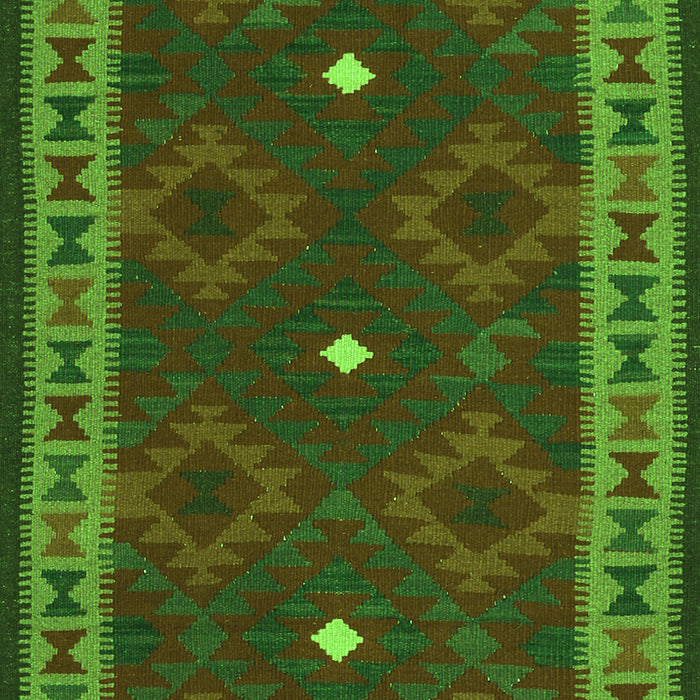 Oriental Green Traditional Rug, con2545grn