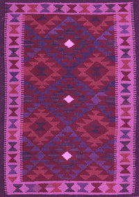 Oriental Purple Traditional Rug, con2545pur