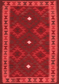 Oriental Red Traditional Rug, con2545red