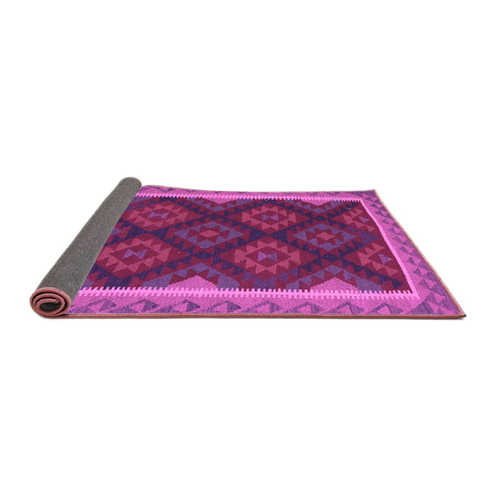 Sideview of Oriental Purple Traditional Rug, con2546pur