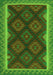 Oriental Green Traditional Rug, con2546grn
