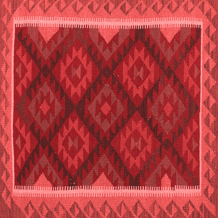 Machine Washable Oriental Red Traditional Rug, wshcon2546red