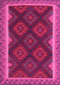 Oriental Pink Traditional Rug, con2546pnk