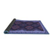 Sideview of Oriental Blue Traditional Rug, con2546blu
