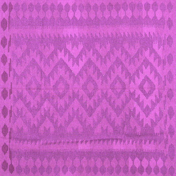 Square Southwestern Purple Country Rug, con2547pur