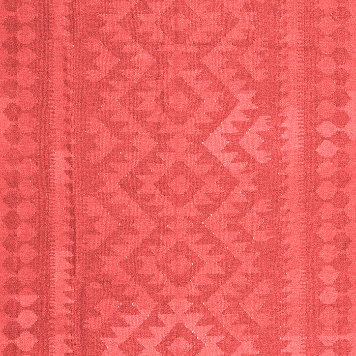 Machine Washable Southwestern Red Country Rug, wshcon2547red