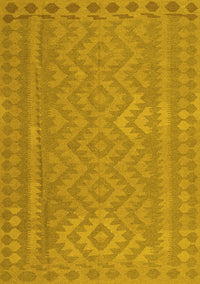 Southwestern Yellow Country Rug, con2547yw