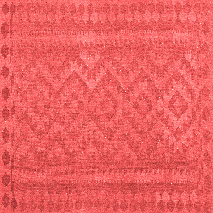 Machine Washable Southwestern Red Country Rug, wshcon2547red