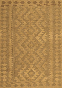 Southwestern Brown Country Rug, con2547brn