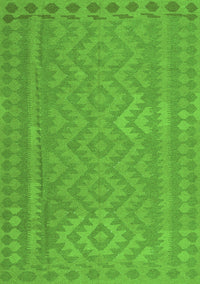 Southwestern Green Country Rug, con2547grn